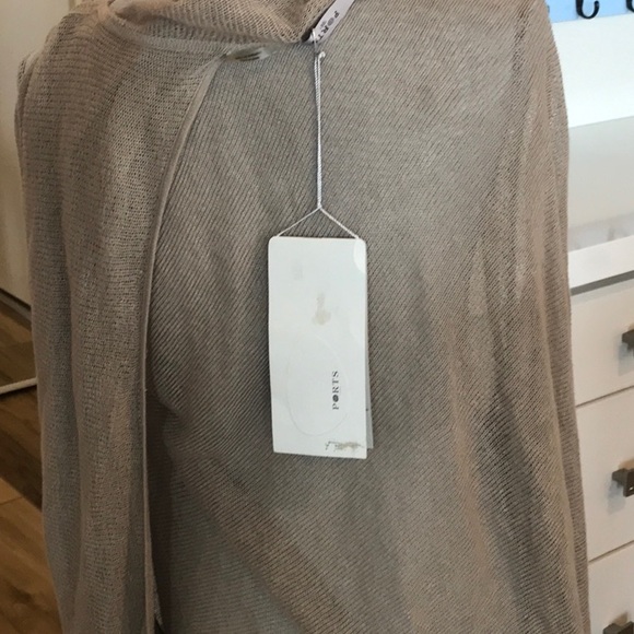 Ports 1961 Tan Sweater O/S Unique wear 5 ways! - Picture 6 of 10